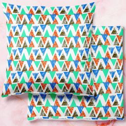 ArtzFolio Multicoloured Set of 2 Square Cushion Covers-40