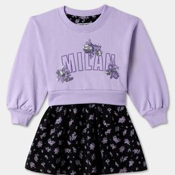 R&B Print Fit & Flare Dress-picture-1