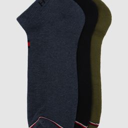 Tommy Hilfiger Men Pack Of 3 Ankle Length Socks-picture-15