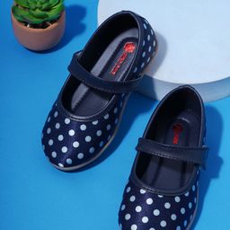 Minesole Girls Printed Synthetic Leather Ballerinas Flats-image-2
