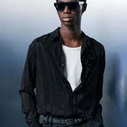H&M Turn-Down Collar Shirt-image-37