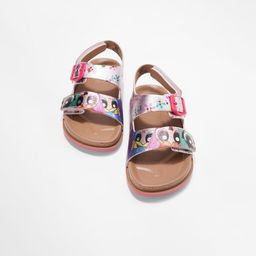 Pantaloons Junior Girls PU Gladiators Sandals-picture-3