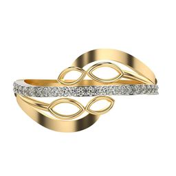 VALANOVA Women Yellow Ring Diamond-picture-28