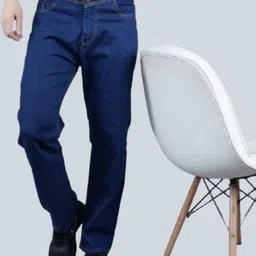 COMFITS Men Classic Relaxed Fit Mid-Rise Stretchable Jeans-picture-42