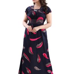 Inner Beats Women Pack Of 2 Multicoloured Cotton Blend Nightdress-picture-7