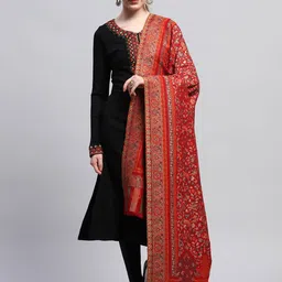Monte Carlo Floral Woven Design Shawl-picture-36