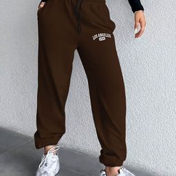 TABADTOD Women Striped Relaxed Loose Fit Easy Wash Trousers-image-89