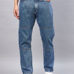 STUDIO NEXX Men Relaxed Fit Low Distress Light Fade Jeans-image-58
