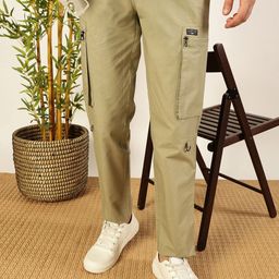 Thomas Scott Men Smart Easy Wash Cargo Trousers-image-88