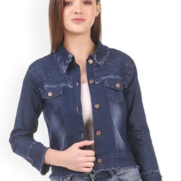KASHIAN Women Denim Jacket-picture-21