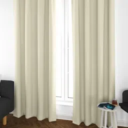 Parda Online Off White Set of 4 Black Out Door Curtain-image-24