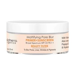 Volamena Organics Mattifying Pore Blur Primer+Sunscreen SPF 55pa++ - 25ml-15