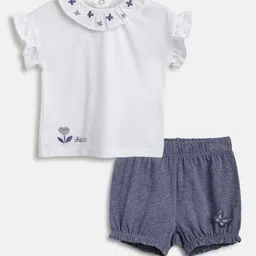 Chicco Girls Embroidered T-Shirt With Shorts-image-98