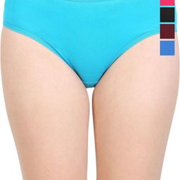 DHANDAI FASHION Pack Of 5 Soft Cotton Hipster Briefs Soft Cotton Panty (SC-M-7)Mlt Pcs-5-image-73