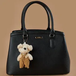 CODE by Lifestyle Structured Handheld Bag with Applique-image-94