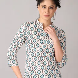 V-Mart Women Geometric Print Shirt Style Top-picture-17