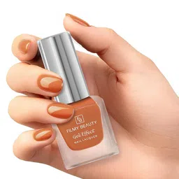 FILMY BEAUTY Set Of 2 Gel Effect Nail Polish - 10 ml Each - Royal Tea 07 - Kiss Miss 06-10