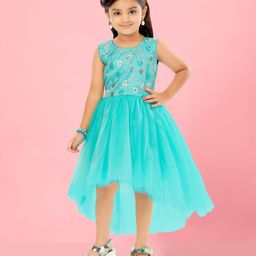 BAESD Floral Net Fit & Flare Dress-picture-21