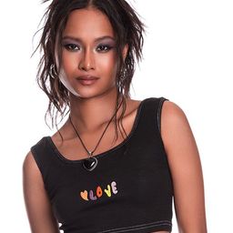 Lemonlords Women Cotton Self Design Crop Top-image-95