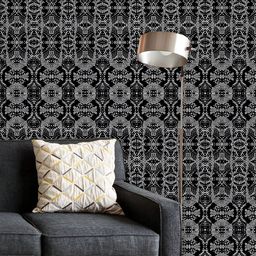 ArtzFolio Printed UV-Resistant Anti-Bacterial Engraving Pattern Peel & Stick Wallpaper-image-70