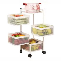 Go Hooked White Set of 1 Regular Multi-Utility Organisers-4