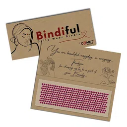 Comet Busters Traditional Designer Bindi - Hot Pink-32