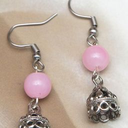 Creative Frogs Silver-Plated Alloy Drop Earrings-image-52