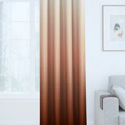 Story@home Red & Grey Colourblocked Room Darkening Door Curtain-47