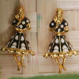 Mehpriye Contemporary Jhumkas Earrings-image-86