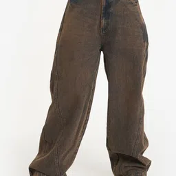 SIX5SIX Unisex Regular Fit Mid-Rise Low Distress Jeans-image-88