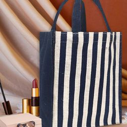 earthbags Printed Shopper Handheld Bag-9