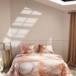 Stoa Paris Champagne Satin King Regular Bedding Set-11