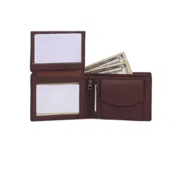 JND Men Textured PU Two Fold Wallet image 3