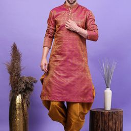 Sydney Heights Men Regular Thread Work Kurta with Patiala-picture-11
