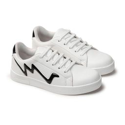 Creattoes Women Round Toe Lace-Ups Sneakers-picture-20
