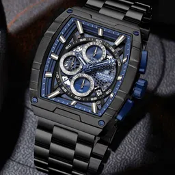 Naviforce Men Stainless Steel Bracelet Style Analogue Chronograph Watch NF8066_B/BE/B-14