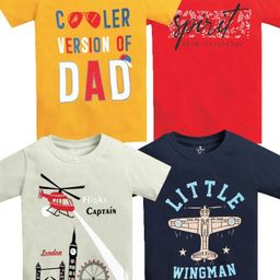 TINIBERRY Kids 4 Printed T-shirt-10