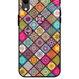 QRIOH Floral Printed iPhone XR Back Case Mobile Accessories-image-36