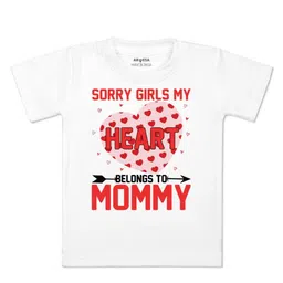 Arvesa Kids Typography Printed Applique T-shirt-picture-48