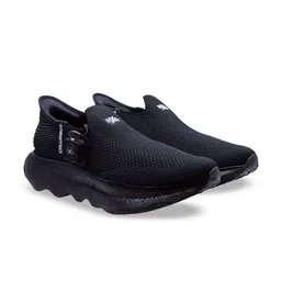 Columbus Men Woven Design Slip-On Sneakers-image-3