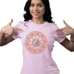 Tedhi Medhi Family Women Graphic Printed Round Neck Cotton T-shirt-image-63