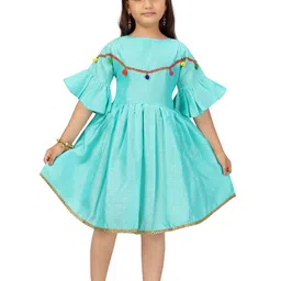 BAESD Bell Sleeve Fit & Flare Dress-picture-14