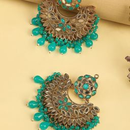 Anouk Gold-Plated Beaded Classic Chandbalis-15