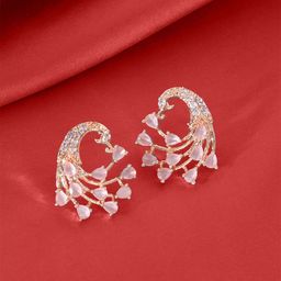 Yellow Chimes Contemporary Studs Earrings-image-53