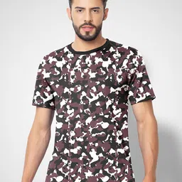 FTX Men Camouflage Printed Round Neck T-shirt-picture-27