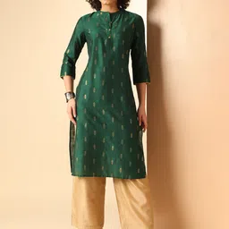 Anouk Women Thread Work Kurta-image-22