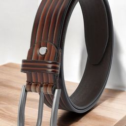 Provogue Men Textured Leather Formal Belt-picture-11