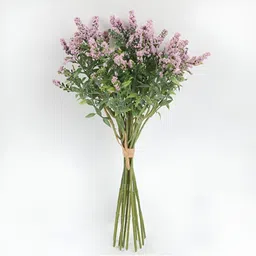 XERGY Pink 10 Pieces Lavender Artificial Flower-13