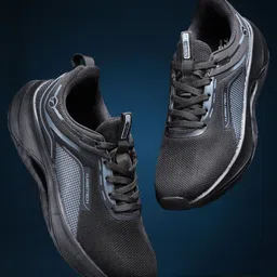 Action Men Mesh Running Lace-Ups Non-Marking Shoes-0
