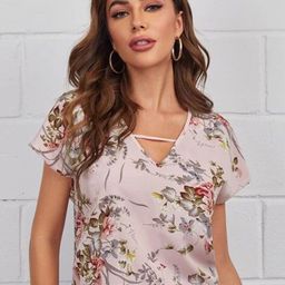 Stylecast X Slyck Floral Print Top-image-36